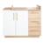 Chambre bébé évolutive complète avec soft-close lion Blanc / chêne artisan 6 - vertbaudet enfant 