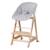 Chaise haute évolutive born up avec transat déperlant et inclinable roba style Blanc - gris argenté+Blanc - vert givré+Naturel - gris argenté+Naturel - vert givré 15 - vertbaudet enfant 