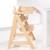 Chaise haute évolutive avec plateau repas amovible sit up fun Blanc+Bois naturel 9 - vertbaudet enfant 