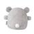 Peluche et coussin réconfortant pour bébé lil cuties Gris argenté / ourson 4 - vertbaudet enfant 