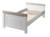 Lit bébé évolutif convertible en lit junior felicia Blanc cassé / luna elm 3 - vertbaudet enfant 