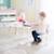 Set table et 2 chaises enfant avec pieds en bois massif Blanc - naturel / peppa pig 2 - vertbaudet enfant 
