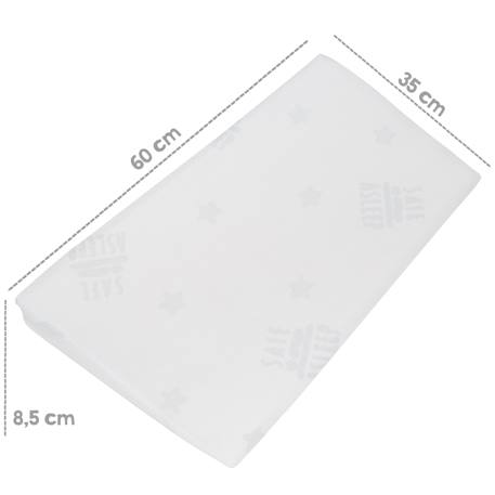 Plan incliné respirant et déhoussable pour matelas bébé safe asleep® Blanc 3 - vertbaudet enfant 