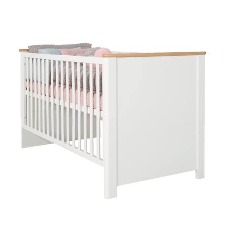 Chambre bébé évolutive 2 pièces avec soft-close ava Blanc / chêne artisan 3 - vertbaudet enfant 