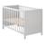 Lit bébé 2en1 indépendant et cododo + matelas respirant safe asleep® Blanc+Gris taupe 9 - vertbaudet enfant 