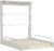 Table à langer murale pliante + matelas à langer déperlant Blanc / rayé multicolore 1 - vertbaudet enfant 