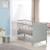 Lit bébé évolutif convertible en lit junior Gris taupe 2 - vertbaudet enfant 