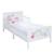 Lit enfant avec barrières de sécurité et linge de lit Blanc / peppa pig 1 - vertbaudet enfant 