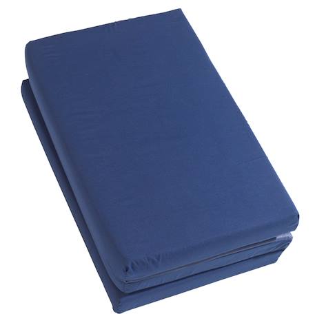 Matelas pliant et déhoussable + sac de transport Bleu foncé 4 - vertbaudet enfant 