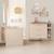 Chambre bébé évolutive 2 pièces avec soft-close jil Cashmere / décor châtaignier 1 - vertbaudet enfant 