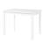 Table rectangulaire à pieds en bois massif laqué Blanc 1 - vertbaudet enfant 
