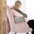 Coussin d'allaitement en coton bio lil planet Bleu clair/ bleu ciel+Gris argenté+Rose pastel+Vert givré 14 - vertbaudet enfant 
