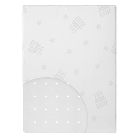 Matelas de parc bébé respirant et déhoussable safe asleep® Blanc - hexagonal+Blanc - rectangulaire 7 - vertbaudet enfant 