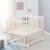 Parc bébé pliant en bois sur roulettes à freins Bicolore+Gris taupe 2 - vertbaudet enfant 