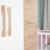 Armoire bébé 3 portes à fermeture douce lion Blanc / chêne artisan 4 - vertbaudet enfant 