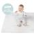 Matelas de parc bébé respirant et déhoussable safe asleep® Blanc - hexagonal+Blanc - rectangulaire 9 - vertbaudet enfant 