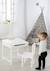 Bureau d'écolier avec rangement intégré et chaise Blanc 3 - vertbaudet enfant 