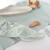 Lot de 3 bavoirs ajustables en coton bio lil planet Bleu clair et gris argenté+Rose pastel et gris argenté+Vert givré et gris argenté 14 - vertbaudet enfant 