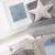 Ensemble fauteuil + pouf + coussin décoratif étoile lil sofa Bleu clair+Gris argenté+Rose pastel 9 - vertbaudet enfant 