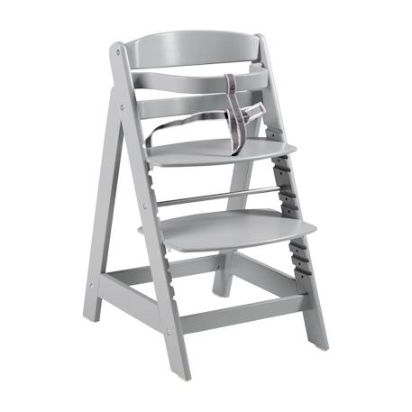 Chaise haute évolutive ingénieuse sit up click Blanc+Bois naturel+Gris taupe 13 - vertbaudet enfant 