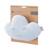 Coussin décoratif nuage pour chambre d'enfant roba style Bleu clair+Gris argenté+Rose pastel+Vert givré 5 - vertbaudet enfant 