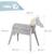 Cheval de jardin pour enfant en bois massif Gris+Teck 4 - vertbaudet enfant 