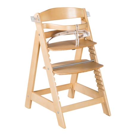 Chaise haute évolutive avec plateau repas amovible sit up click & fun Blanc+Gris taupe+Naturel 12 - vertbaudet enfant 