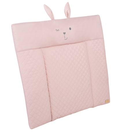 Matelas à langer déperlant à tête de lapin roba style Rose pastel+Vert givré 5 - vertbaudet enfant 