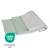 Lot de 3 langes en coton bio lil planet Bleu clair et gris argenté+Gris argenté+Rose pastel et gris argenté+Vert givré et gris argenté 21 - vertbaudet enfant 
