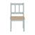 Set table et 2 chaises enfant aspect bois woody Blanc / aspect bois+Gris taupe / aspect bois 11 - vertbaudet enfant 