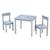 Set table et 2 chaises enfant Bleu gris - pat' patrouille 1 - vertbaudet enfant 