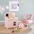 Cuisine enfant équipée avec accessoires et horloge Gris et naturel+Rose et naturel 11 - vertbaudet enfant 