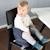Réhausseur de chaise pour bébé avec coussin gonflable Bleu marine+Gris / étoile+Gris / peppa pig 2 - vertbaudet enfant 