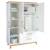Chambre bébé évolutive complète - style scandinave avec soft-close finn Blanc / chêne doré 4 - vertbaudet enfant 