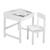 Bureau d'écolier avec rangement intégré et chaise Blanc 4 - vertbaudet enfant 