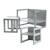 Set table convertible en banc et 2 chaises évolutives Blanc+Gris 7 - vertbaudet enfant 
