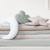Coussin décoratif nuage pour chambre d'enfant roba style Bleu clair+Gris argenté+Rose pastel+Vert givré 23 - vertbaudet enfant 