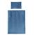 Parure de lit enfant en coton bio 2 pièces seashells Bleu indigo+Écru 1 - vertbaudet enfant 