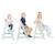 Chaise haute évolutive en bois sit up flex - utilisable jusqu'à la chaise d'adolescent Anthracite+Blanc+Bois naturel+Cachemire / beige+Gris+Marron+Noir+Vert menthe 45 - vertbaudet enfant 