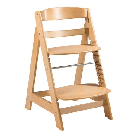 Chaise haute évolutive ingénieuse sit up click Blanc+Bois naturel+Gris taupe 9 - vertbaudet enfant 