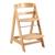 Chaise haute évolutive ingénieuse sit up click Blanc+Bois naturel+Gris taupe 9 - vertbaudet enfant 