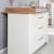 Commode à langer évolutive 3 tiroirs  ava Blanc / chêne artisan 2 - vertbaudet enfant 