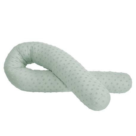Coussin d'allaitement en coton bio lil planet Bleu clair/ bleu ciel+Gris argenté+Rose pastel+Vert givré 19 - vertbaudet enfant 
