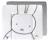 Matelas à langer imprimé Blanc - Étoiles LITTLE STARS+Blanc - Étoiles STERNENZAUBER+Blanc - gris / lapin miffy+Gris / pois+Vert pastel - woodland buddies 9 - vertbaudet enfant 