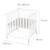 Parc bébé scandinave en bois massif + tapis en coton bio lil planet Anthracite - gris argenté+Blanc - gris argenté+Blanc - vert givré+Naturel - gris argenté 8 - vertbaudet enfant 