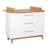 Commode à langer évolutive 3 tiroirs  finn Blanc / chêne doré 1 - vertbaudet enfant 