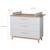 Commode à langer évolutive 3 tiroirs  caro Gris clair / chêne doré 3 - vertbaudet enfant 