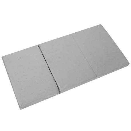 Matelas pliant respirant et déhoussable + sac de transport safe asleep® Gris 3 - vertbaudet enfant 