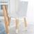 Set table et 2 chaises enfant avec pieds en bois massif Blanc+Blanc et naturel+Gris et naturel 11 - vertbaudet enfant 