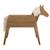 Cheval de jardin pour enfant en bois massif Gris+Teck 8 - vertbaudet enfant 